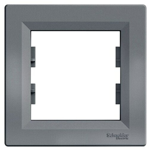 Schneider Electric Asfora Okvir (Siva, Izvedba serije: 1-struko, Plastika) Slike