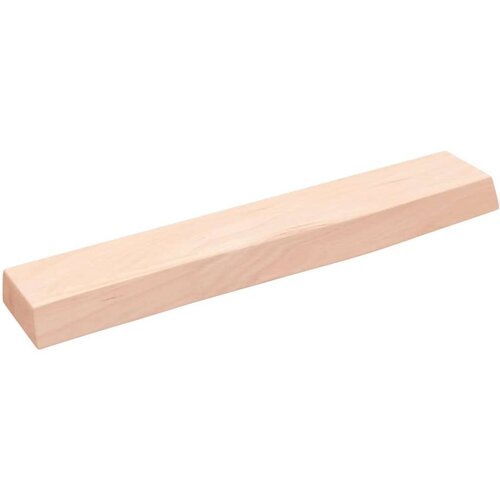  Stenska polica 60x10x4 cm neobdelana trdna hrastovina, (20989468) Slike