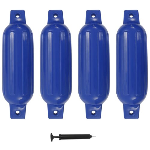 vidaXL Odbojniki za čoln 4 kosi modri 41x11,5 cm PVC Cene
