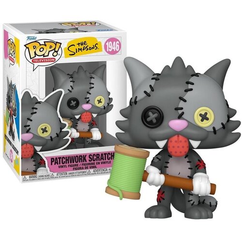 Funko POP figura The Simpsons Patchwork Scratchy #1946 Slike