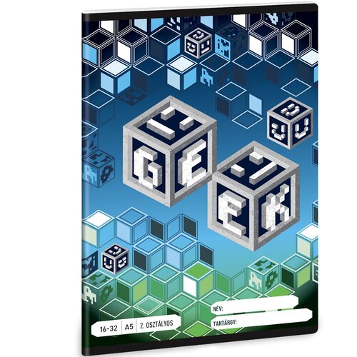 Ars Una Geek zvezek s črtami za 2. razred A/5 16-32 Cene