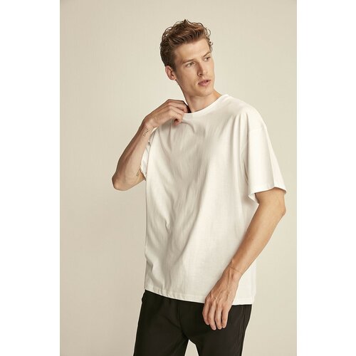 GRIMELANGE T-Shirt - White - Oversize Cene