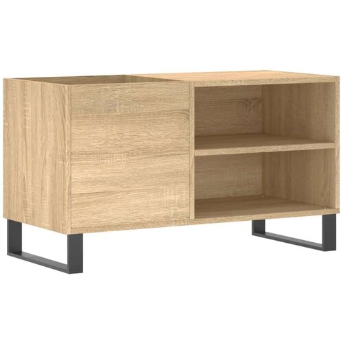VidaXL Ormarić za ploče boja hrasta 85x38x48 cm konstruirano drvo Slike