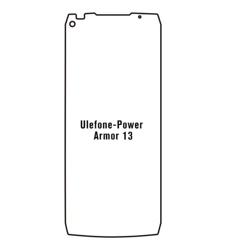 Ulefone power armor 13 hydrogel za&amp;scaron;titna folija Slike