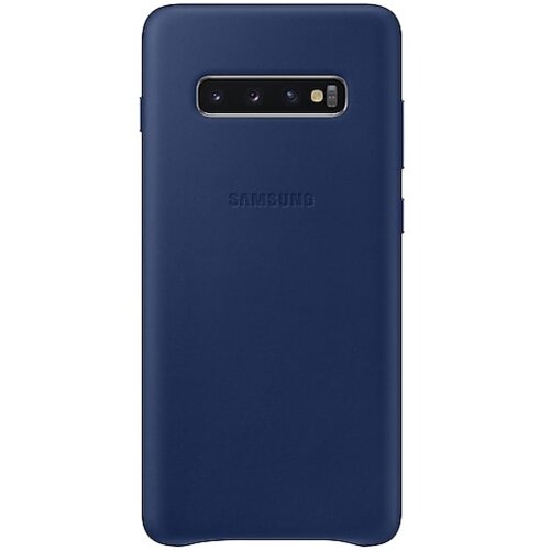 Samsung original usnjen ovitek ef-vg975lne za galaxy s10 plus g975 - modra zaščita zadnjega dela Cene