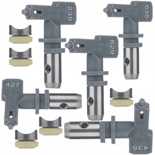 Rosfix Set &Scaron;ob Za Barvanje Hi-Flow 635, 629, 235, 427, 435 &ndash; Visoka Natančnost, &Scaron;irina &Scaron;obe 10-30 Cm | Združljivo Z Brezzračnimi Popravili, (5000211634) Cene