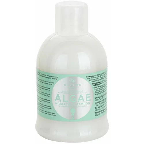 Kallos Cosmetics algae šampon za oštećenu kosu 1000 ml za žene