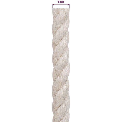  Uže od jute 10 Bijela 100% Juta Tossa Slike