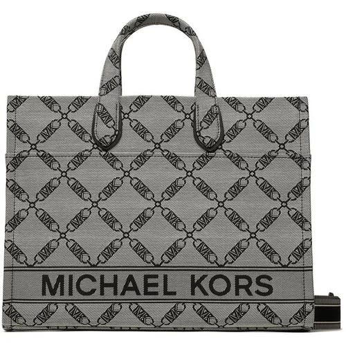 Michael Kors Shopper torba svijetlosiva / crna