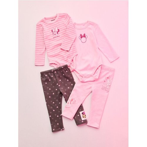 Sinsay Bodi od organskog pamuka s printom 2 pack Minnie Mouse Slike