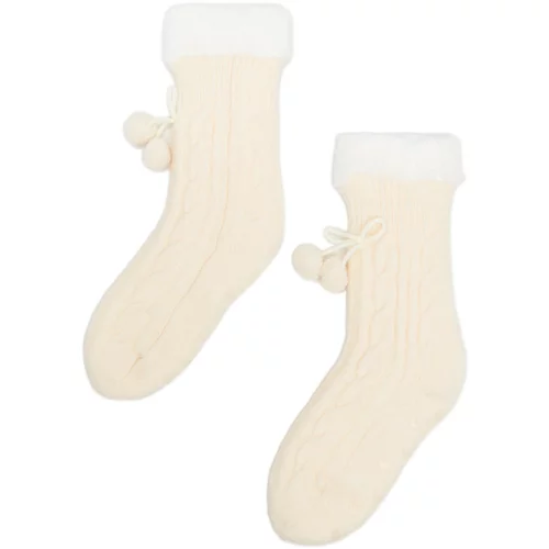 Cropp ženske čarape - slonovača  8935V-01X