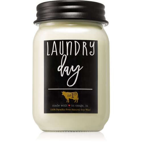 Milkhouse Candle Co. Farmhouse Laundry Day di&amp;scaron;eča sveča Mason Jar 368 g Slike