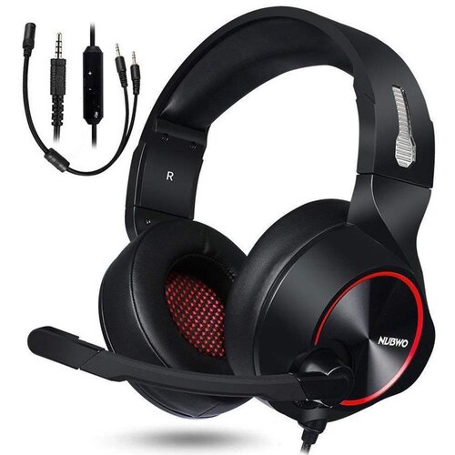 Nubwo slušalice gaming N11D 3.5mm crno crvene Slike