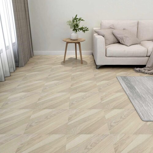 Podne daske 55 pcs Bež 5,11 m&amp;sup2; PVC Slike