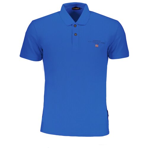 Napapijri MEN&amp;amp;#39;S SHORT SLEEVED POLO SHIRT BLUE Slike