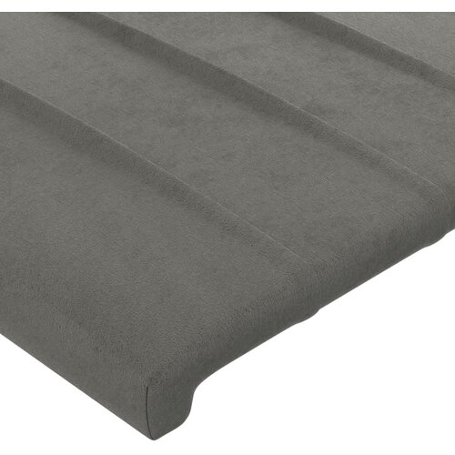  LED uzglavlje svjetlosivo 203x16x78/88 cm bar&amp;scaron;unasto Slike