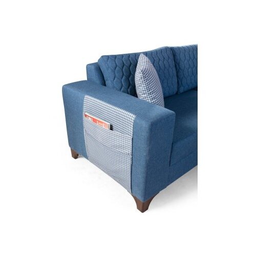 Atelier Del Sofa Ugaona sofa na razvlačenje, Loft, 230 x 285 cm, Plava Slike
