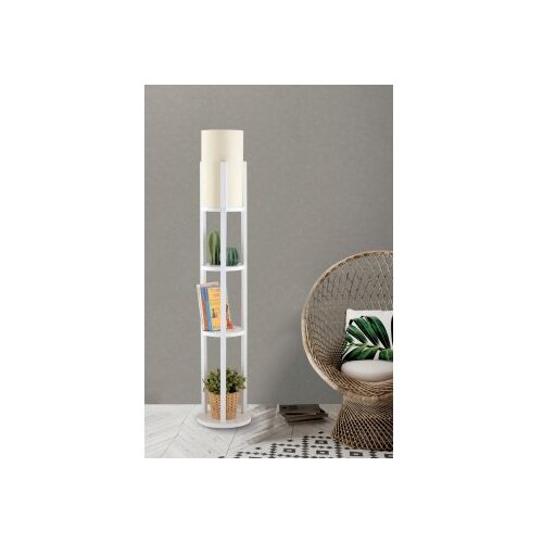 Opviq Podna lampa Circle Nora, 135 cm, E27, Bijela Cijene