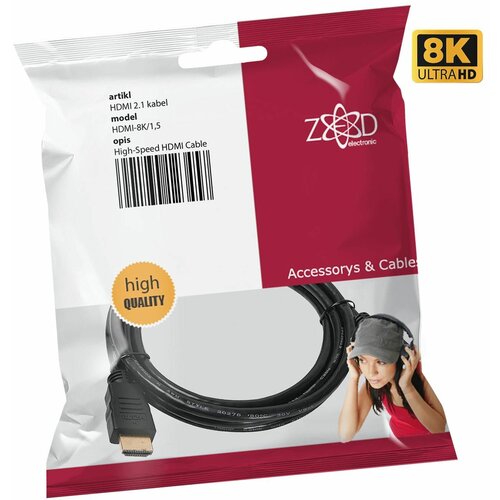 Zed Electronic HDMI-8K/1,5 kabl Slike