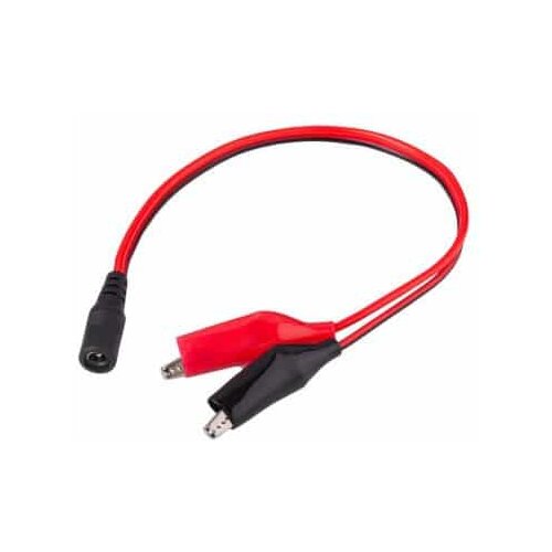 MasterLED kabel 1x dc 2,1 / 5,5 - 2x krokodilček 25 cm Slike