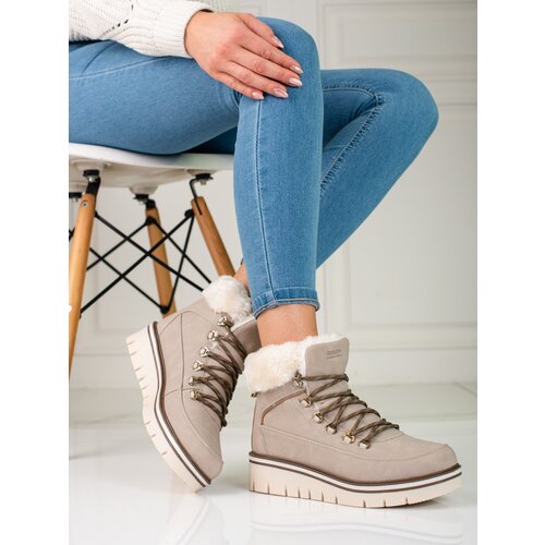 SHELOVET Women's trappers on the platform Cijene