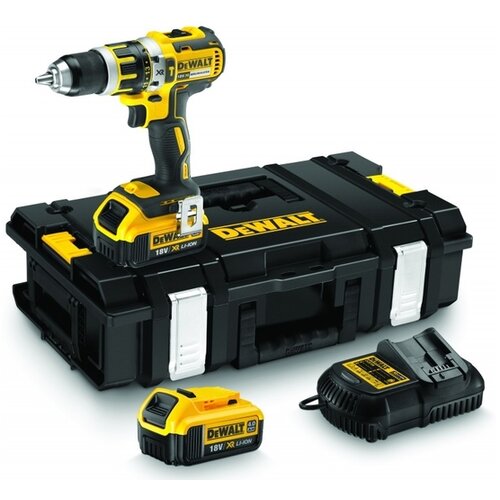 Dewalt Akumulatorski udarni vrtalnik XR DCD795M2 (18 V, 2 x Li Ion baterija 4 Ah, 0&amp;ndash;2.000 vrt./min) Slike