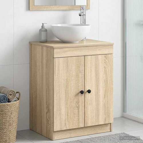  Kupaonski ormar Hrast sonoma 54 x 41 x 70 cm Konstruirano drvo Cijene