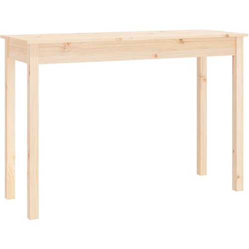 Maison Chic konzolna miza - miza ob steni 110x40x75 cm trdna borovina, (21786478) Cene