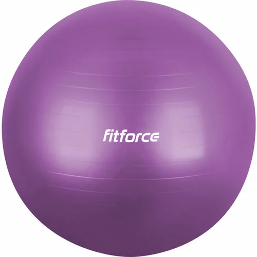 Fitforce GYM ANTI BURST 75 Lopta za gimnastiku / Gymball, ljubičasta, veličina