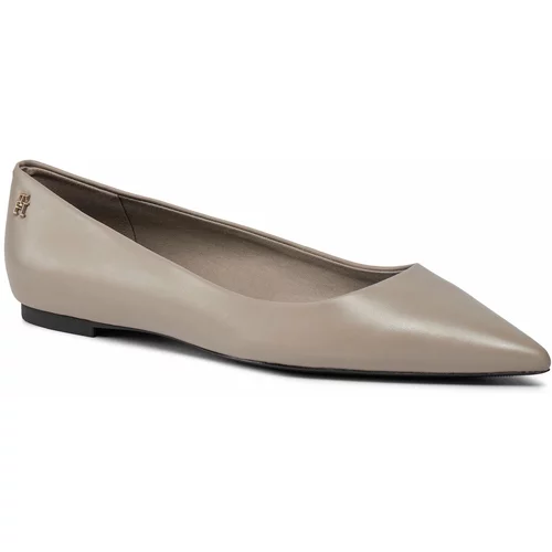 Tommy Hilfiger Balerinke Essential Pointed Ballerina FW0FW07863 Smooth Taupe PKB
