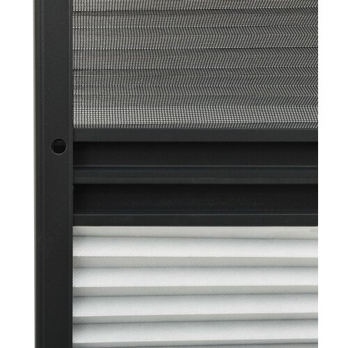  Nabrani zaslon protiv insekata za prozore aluminijski 80x100 cm Slike