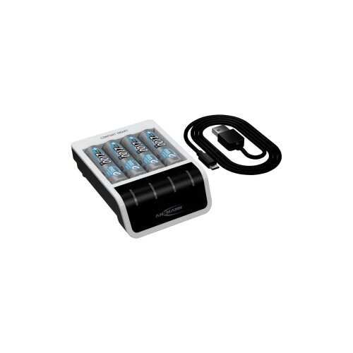 Ansmann Comfort Smart nikalj-metal-hidridni micro (AAA), mignon (AA) punjač okruglih stanica uklj. akumulator Cijene