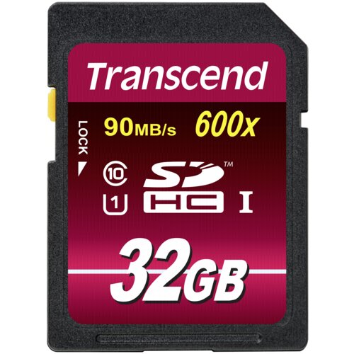 Transcend SDHC 32GB Class10 UHS-I 600x Ultimate Slike