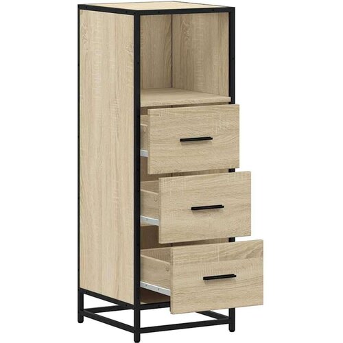 VidaXL Kupaonski ormarić sonoma hrast 35x37,5x100 cm izrađeno drvo Slike