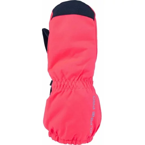 Alpine pro DORISO Dječje zimske rukavice, ružičasta, veličina