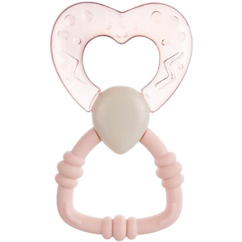 Canpol Teethers Water grizalo z ropotuljico 0m+ Pink 1 kos Cene