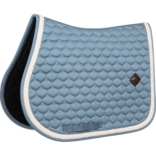 Kentucky Horsewear Skakalna podsedelnica Plaited Cord - light blue Cene