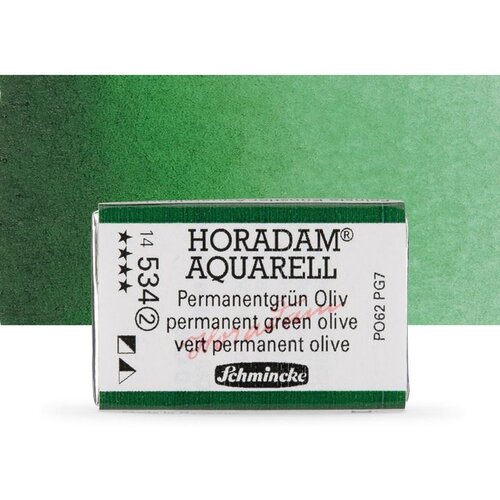 Artmie Akvarel boje Schmincke Horadam cela posudica | 534 Permanent Green Olive Cene
