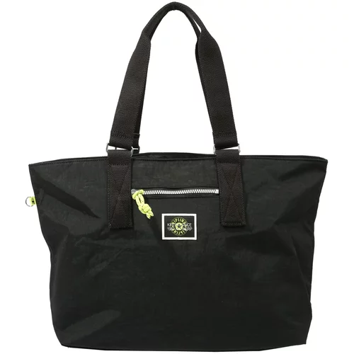 Kipling Nakupovalna torba 'Jodi' neonsko zelena / črna