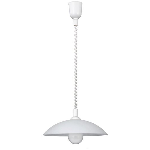 Rabalux okrugla visilica potezna D40 E27 60W, bela Cene