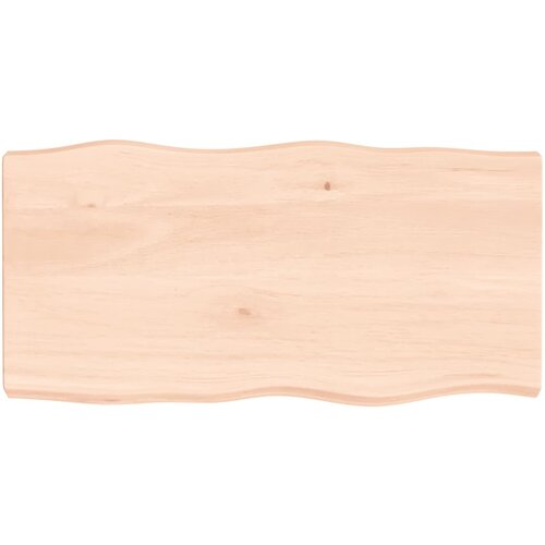 vidaXL Mizna plošča 80x40x6 cm neobdelana trdna hrastovina Cene
