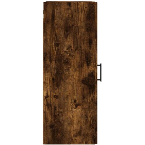 VidaXL Stenska omarica dimljeni hrast 34,5x34x90 cm Slike