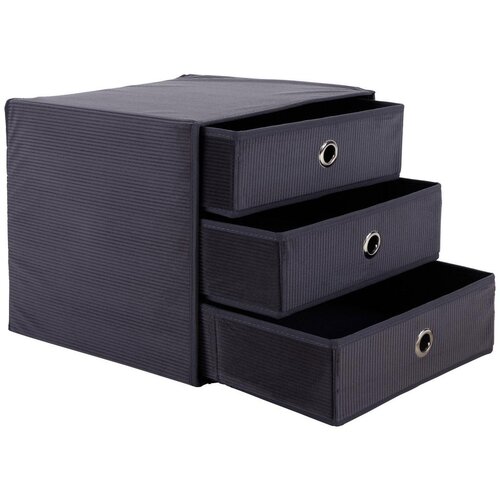 XXXL Predalnik Lisa New Siv, 3 Predali Slike
