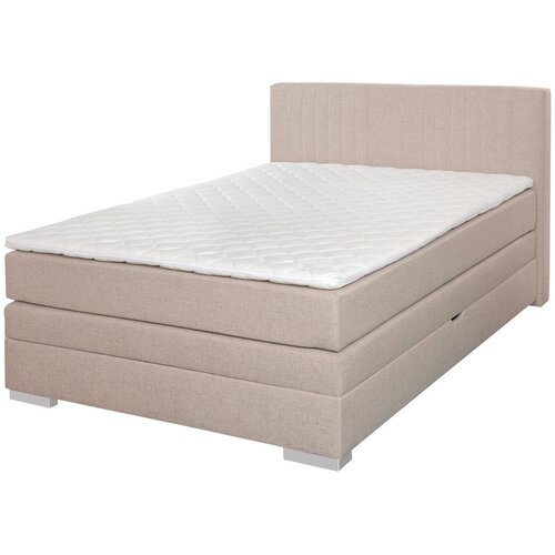 Esposa POSTELJA BOXSPRING 140 cm x 200 cm , tekstil bež Cene
