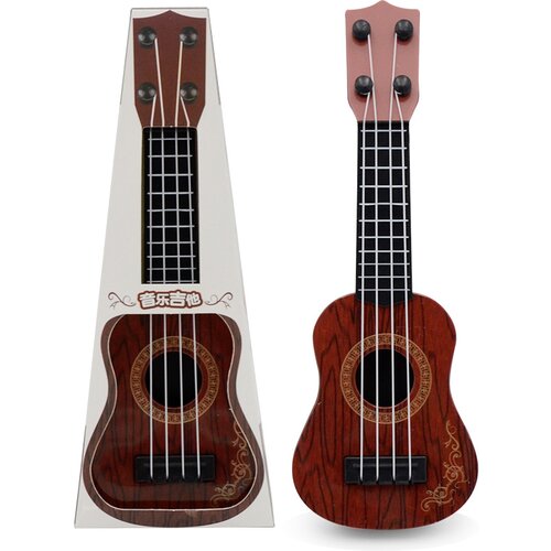 Dardanar Otroški glasbeni inštrument igrača simulacija mini štiri strunske kitare igrače instrument za glasbeno razsvetljenje, (21198954) Cene