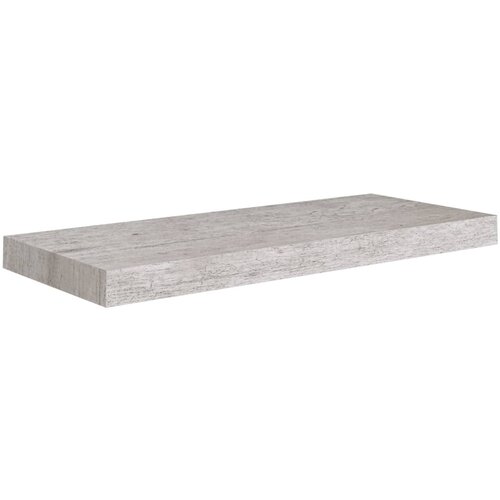 Maison Chic Stenska polica - Viseča Polica betonsko siva 60x23,5x3,8 cm MDF, (21784592) Slike