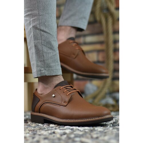 Riccon Tan Brown Men's Casual Shoes 0012146 Slike