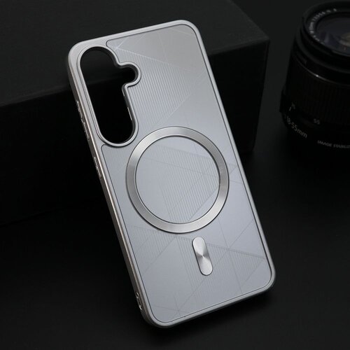 maska zen shield magsafe za samsung S931B galaxy S25 5G/ srebrna Slike