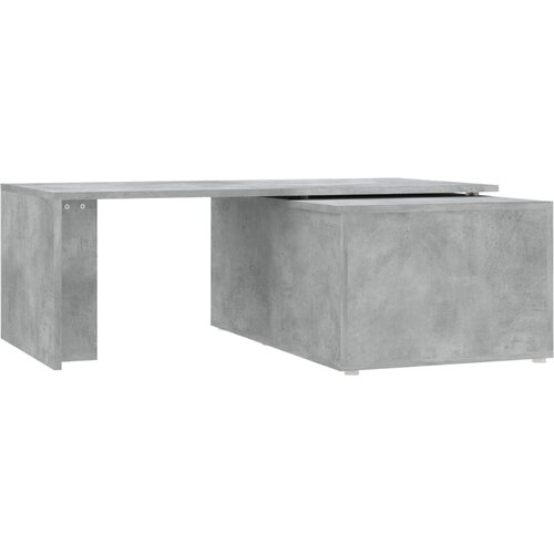  Stolić za kavu siva boja betona 150 x 50 x 35 cm od iverice Slike