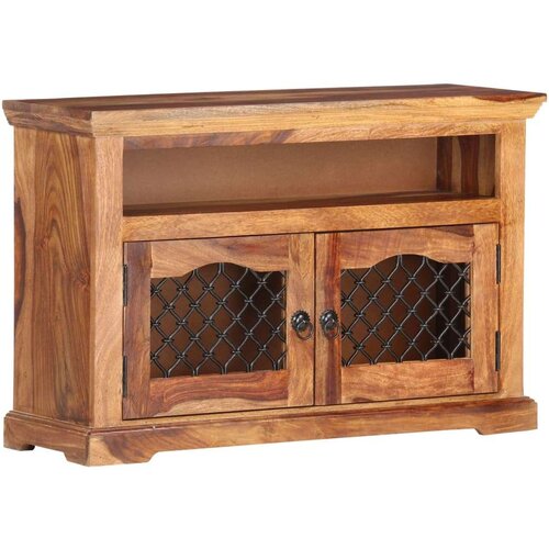 TV ormarić 90 x 30 x 60 cm od masivnog drva šišama Cijene